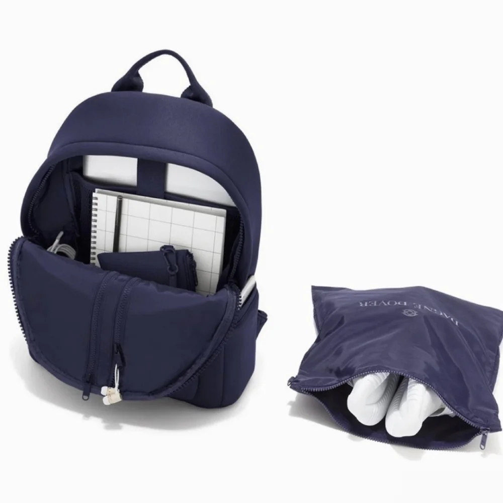 New in Original Plastic Wrap Dagne Dover Medium Dakota Backpack in Storm - Picture 3 of 7